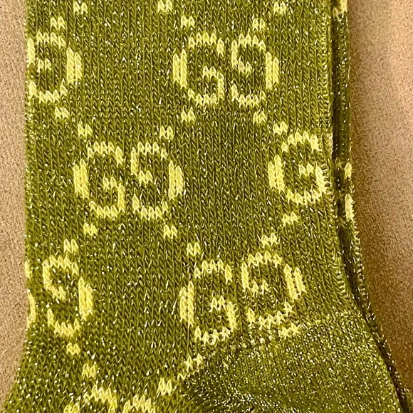 Gucci Green Socks - Picture 2 of 2